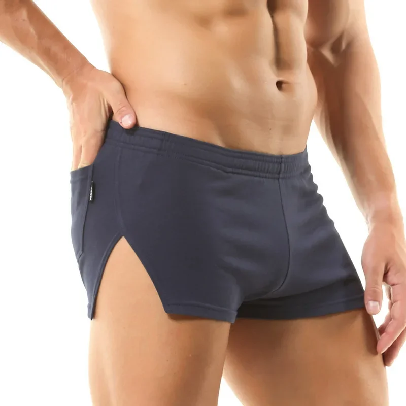 Trunk Breathable Men - شورتات رجالية غير رسمية بلون سادة