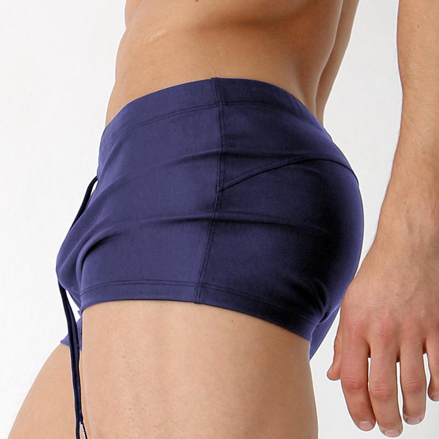 Trunk Breathable Men - مثير ملابس السباحة الشاطئ التجفيف السريع