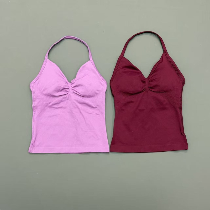 قميص رياضي نسائي بدون خياطة بح - مراجعة Suspender Tank Top وسعره