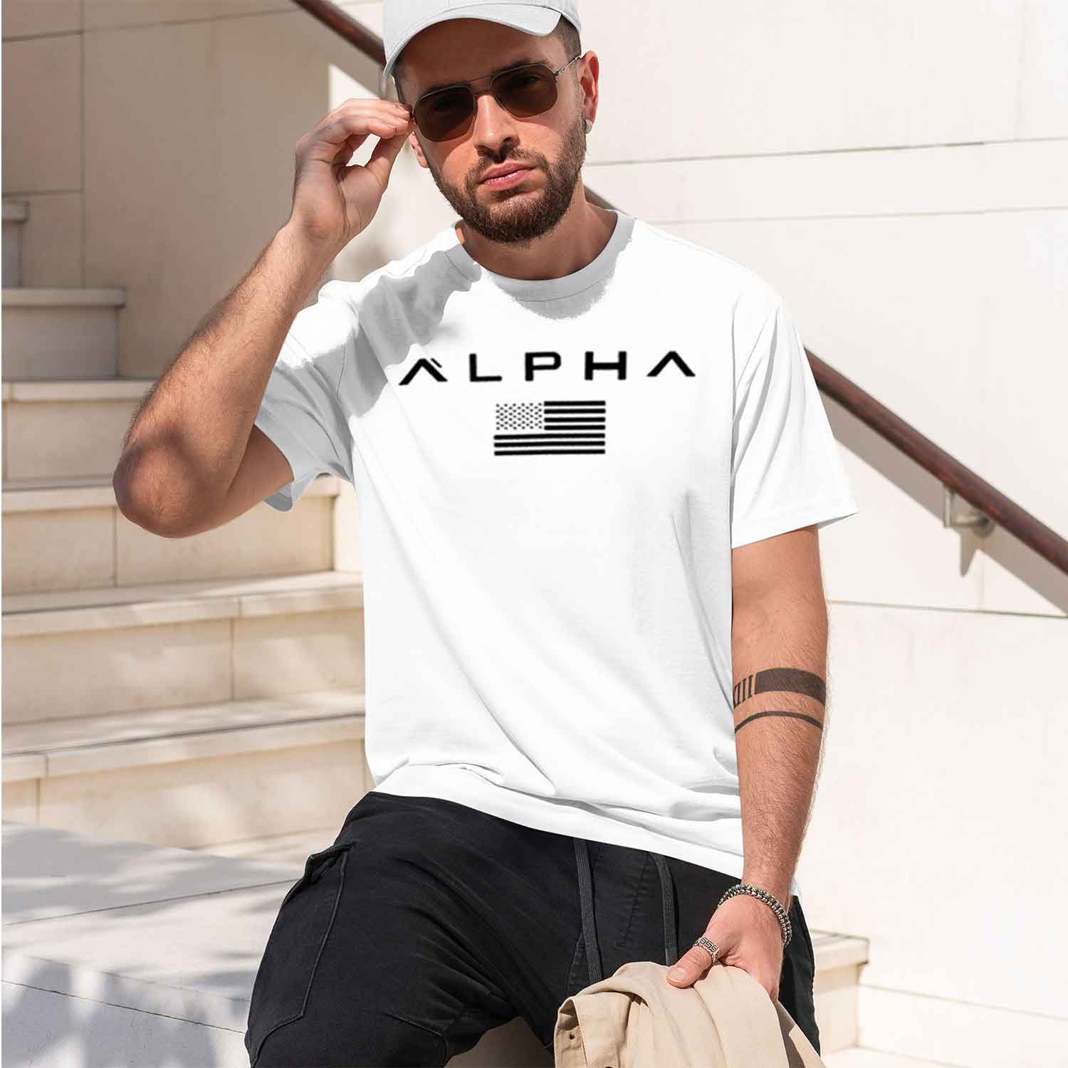 تي شيرت رجالي مطبوع برقبة دائر - مراجعة Undershirt Crew Neck وسعره