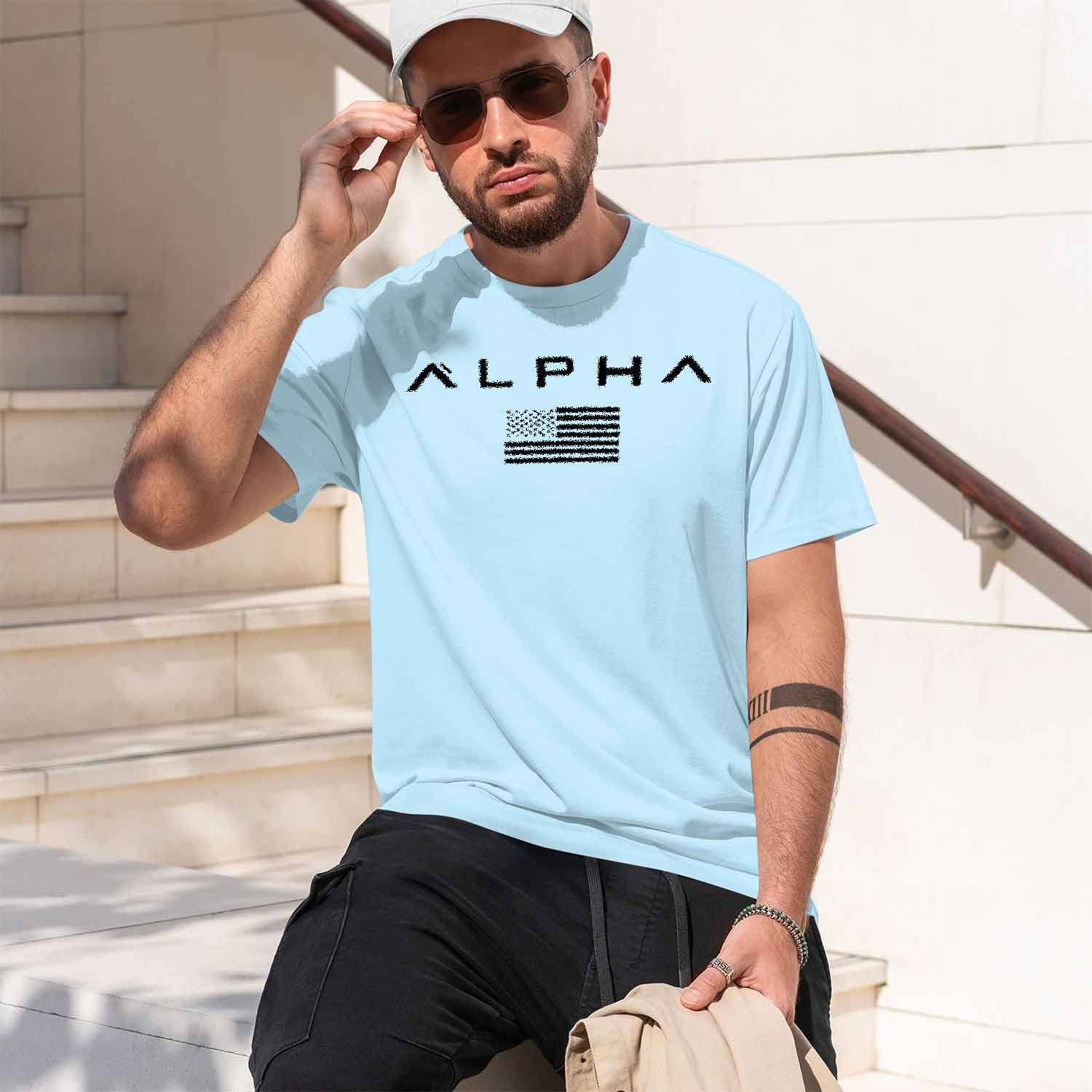 تي شيرت رجالي مطبوع برقبة دائر - مراجعة Undershirt Crew Neck وسعره