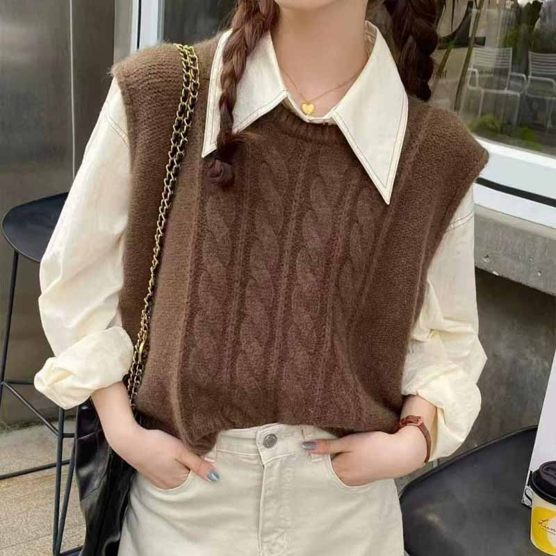 سترة نسائية محبوكة جديدة موديل - مراجعة Sleeveless Undershirt وسعره