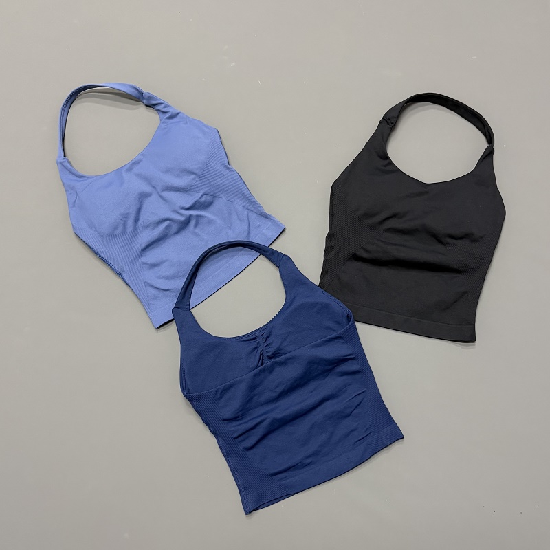قميص رياضي نسائي برقبة هالتر ب - مراجعة Suspender Tank Top وسعره