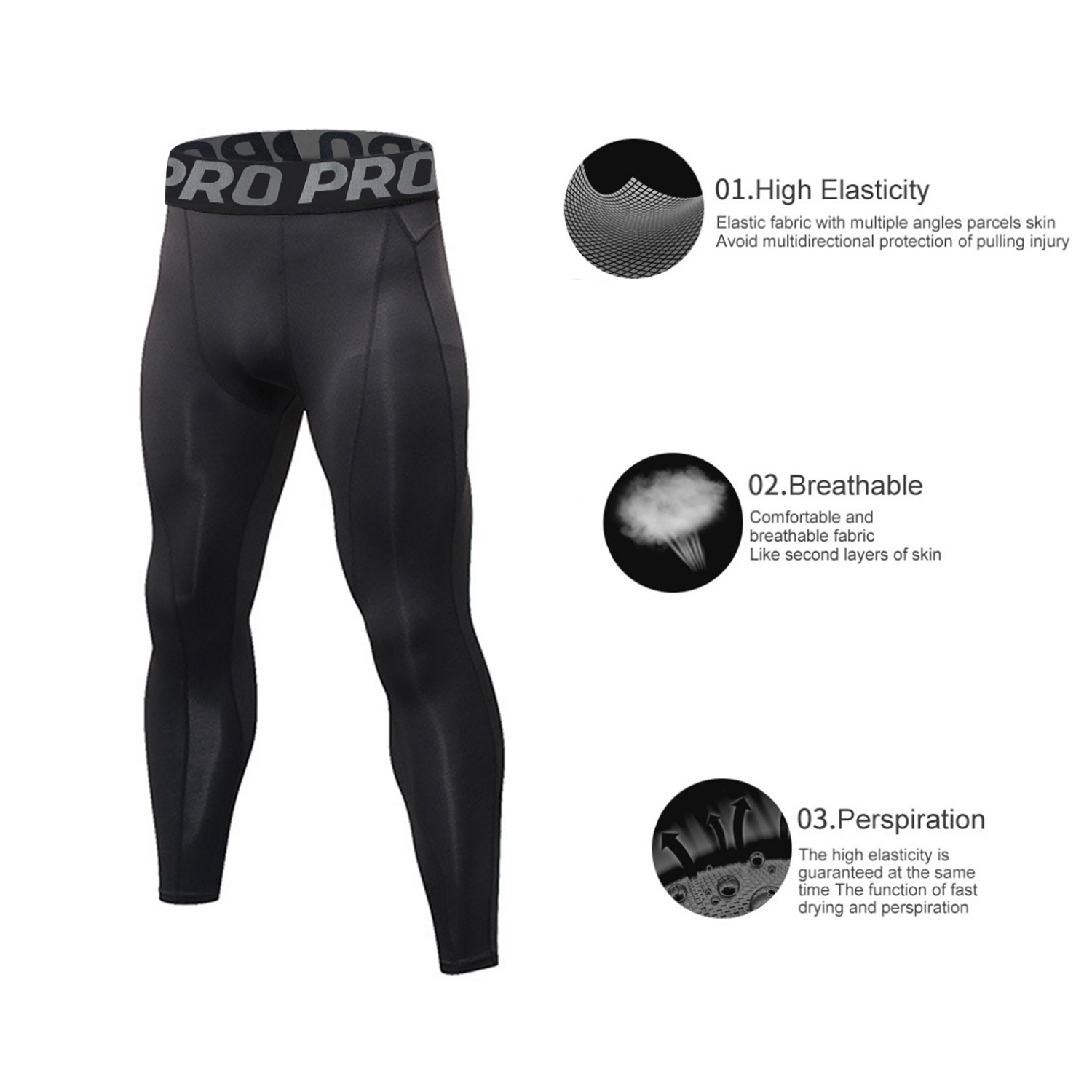 طقم سراويل رجالية مضغوطة للتما - مراجعة Compression Long Pant وسعره