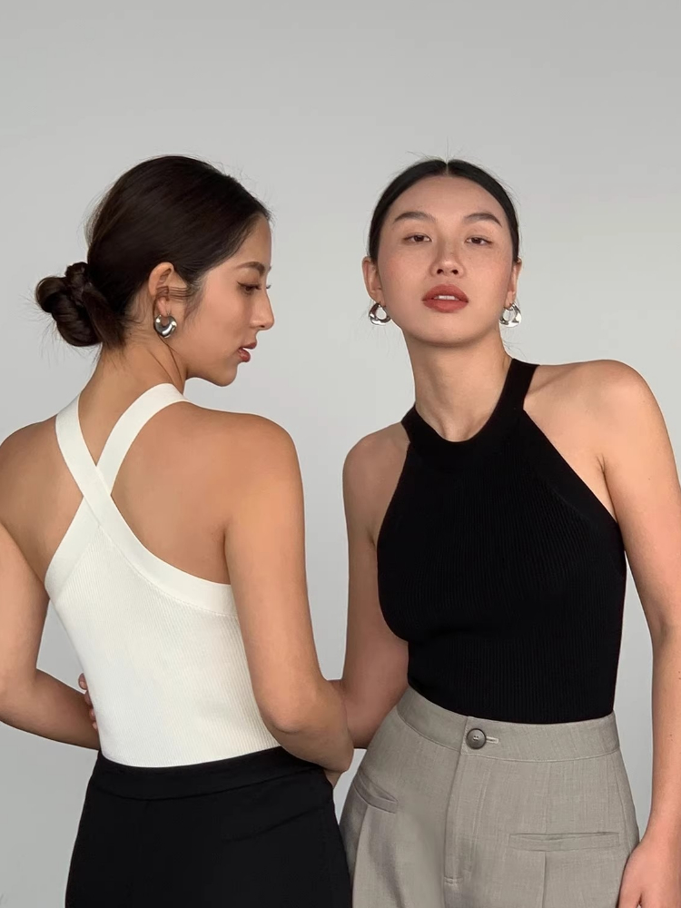 AOSSVIAO 2026 صيفي توب قصير ضي - مراجعة Suspender Tank Top وسعره