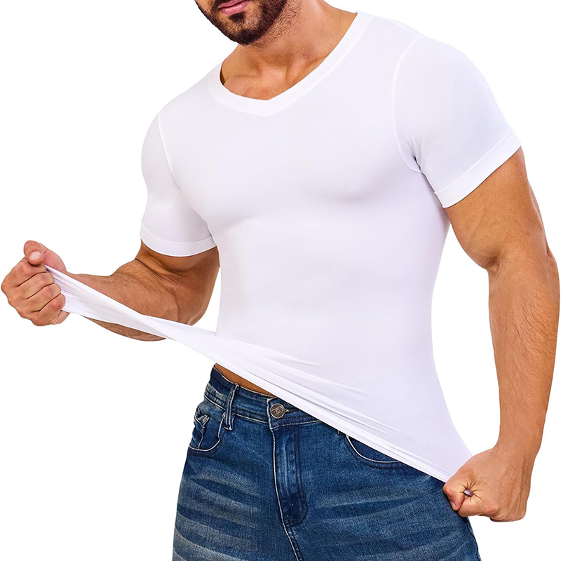 الرجال الخامس الرقبة ضغط قمصان - مراجعة Undershirt Crew Neck وسعره