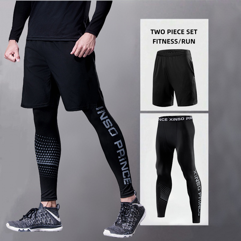 سراويل الجري الرياضية للرجال،  - مراجعة Compression Long Pant وسعره