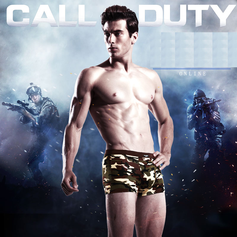 4 قطعة/الوحدة التمويه الملاكم  - مراجعة Boxer Shorts Modal وسعره