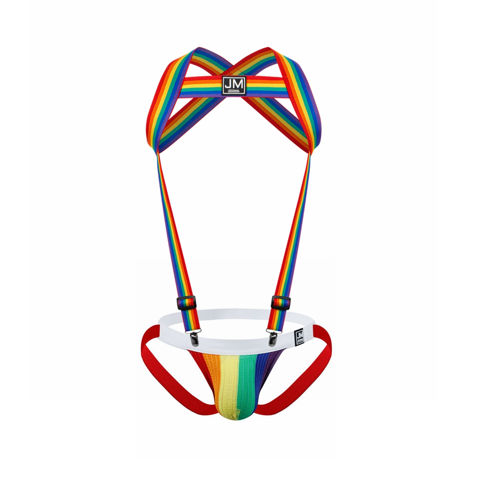 قوس قزح الجسم تسخير قابل للتعد - مراجعة Jockstrap Athletic وسعره